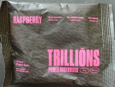Foto de Raspberry Cricket Protein Balls