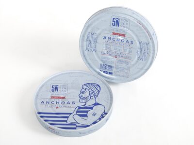 Foto de Filetes de anchoa en aceite de oliva