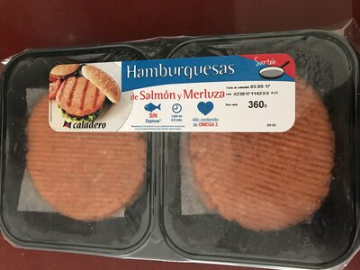 Foto de Hamburguesas de salmón y merluza