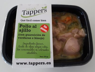 Foto de TAPPERS - Pollo al ajillo con guarnición de verduras e hinojo