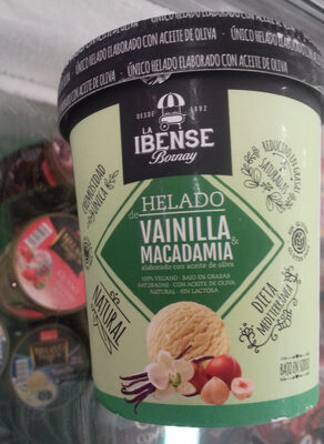 Foto de Helado vanilla macadamia