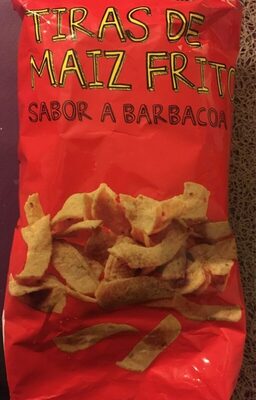 Foto de Tiras de maíz frito sabor barbacoa