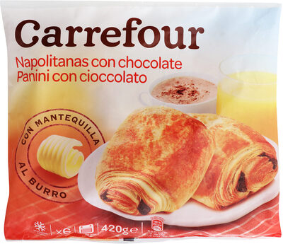 Foto de Napolitanas con chocolate