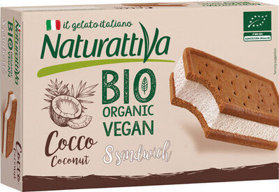 Foto de Bio organic vegan sandwich sabor nata ecológico
