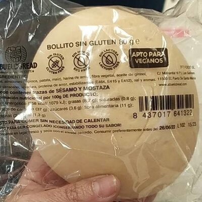 Foto de Bollito sin gluten