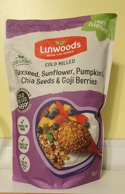 Foto de Milled organic premium flax, sunflower, pumpkin & sesame seeds