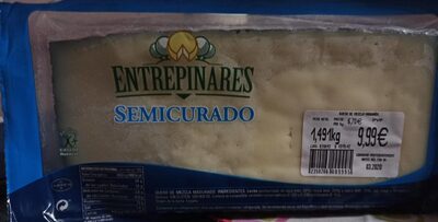 Foto de Queso de mezcla madurado. Semicurado