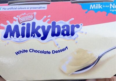 Foto de Milkybar white chocolate dessert