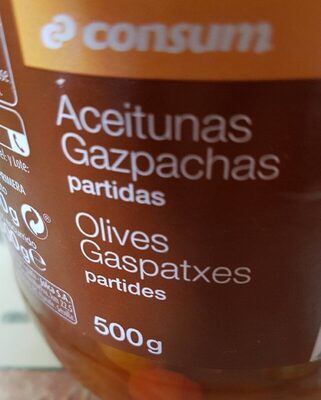 Foto de Aceitunas gazpachas verdial