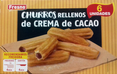 Foto de Churros rellenos de crema de cacao