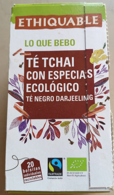 Foto de Té tchai con especias ecológico