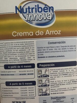 Foto de Nutriben innova crema de arroz