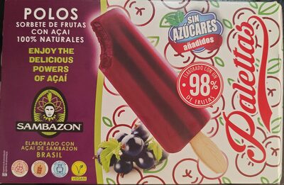 Foto de Sorbete de frutas con açai