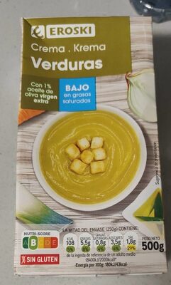 Foto de Crema de verduras con aceite de oliva virgen extra