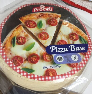 Foto de base pizza sin gluten