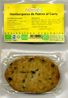 Foto de Veggie Burger Puerro al curry