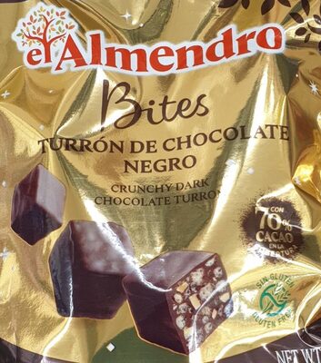 Foto de Bites turrón de chocolate negro