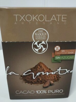 Foto de Txokolate Artesano Cacao 100% Puro