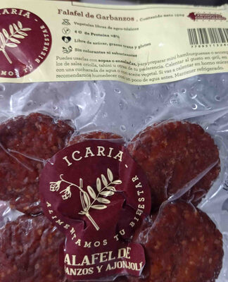 Foto de falafel de garbanzos