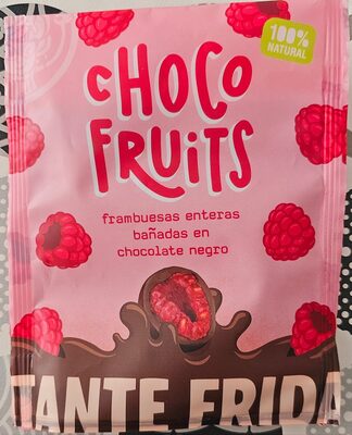Foto de Choco fruits frambuesas enteras bañadas en chocolate negro