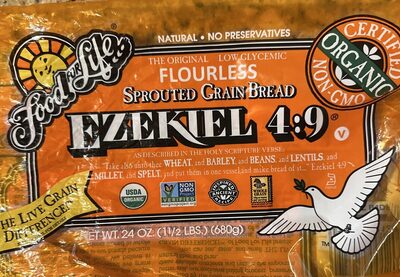 Foto de FLOURLESS SPROUTED GRAIN BREAD