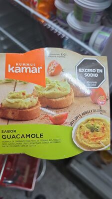 Foto de hummus guacamole