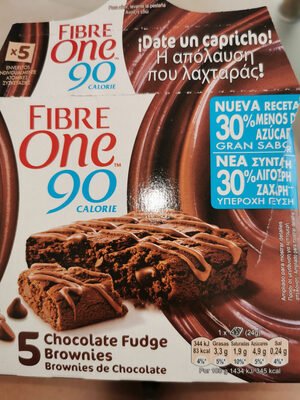 Foto de Fibre One 90 Chocolate Fudge Brownies