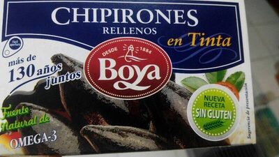 Foto de Chipirones rellenos en tinta