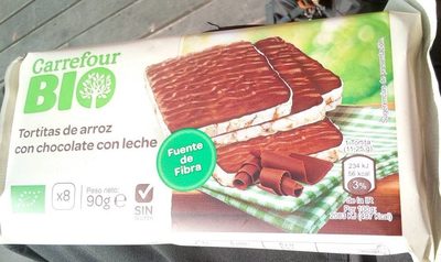Foto de Tortitas de arroz con chocolate
