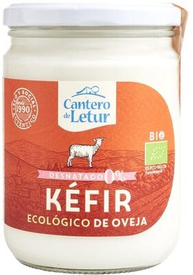 Foto de Kéfir de oveja natural desnatado ecológico tarro