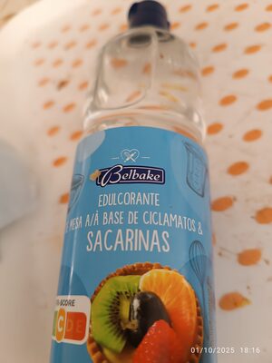 Foto de Edulcorante de mesa a base de ciclamatos y sacarinas