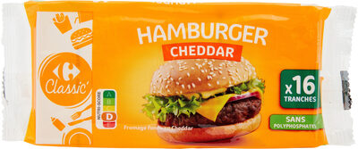 Foto de HAMBURGER Fromage Fondu au Cheddar