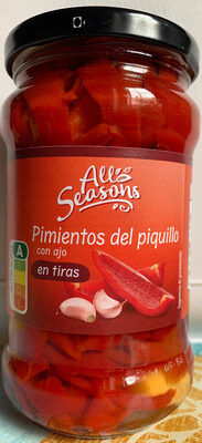 Foto de Pimientos del piquillo con ajo en tiras