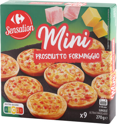 Foto de Mini pizzas jamón y queso