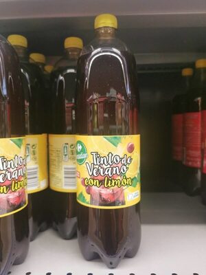 Foto de Tinto de Verano con limón