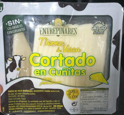 Foto de Tierbi de vaca cortado en cuñitas