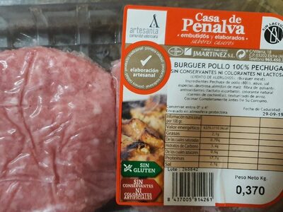 Foto de Burger pollo 100%