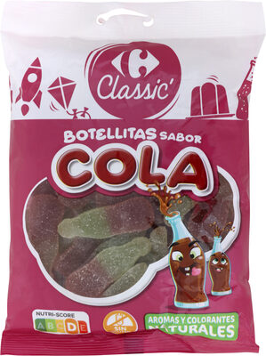Foto de Caramelo de goma botellitas sabor cola