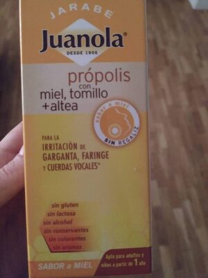 Foto de Jarabe con propolis