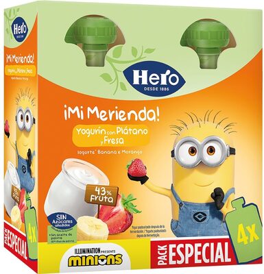 Foto de Yogurín con plátano y fresa