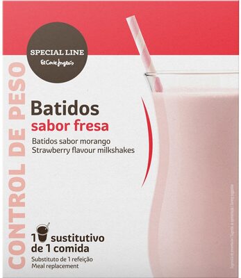 Foto de Batidos sabor fresa para el control de peso