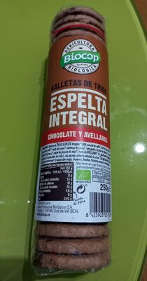 Foto de Galletas de espelta integral con chocolate y avellanas