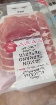 Foto de Jamón serrano reserva medias lonchas