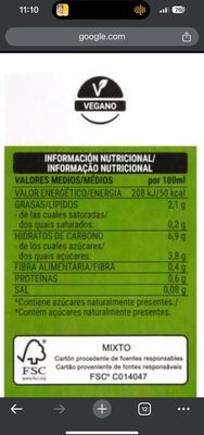 Foto de Bebida de arroz y avellana