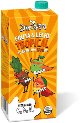 Foto de Leche y fruta (sin grasas)