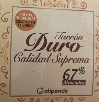 Foto de Turrón Duro Calidad Suprema
