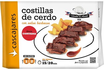 Foto de Costillas de cerdo con salsa barbacoa