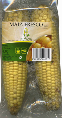Foto de Maíz dulce fresco en mazorca