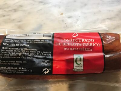 Foto de Lomo curado de bellota ibérico