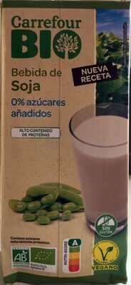 Foto de Bebida de soja 0% azúcares añadidos